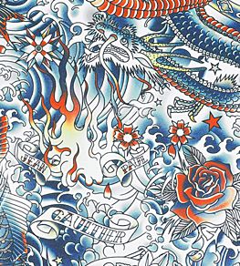 Iresumi Wallpaper by Jean Paul Gaultier Multi