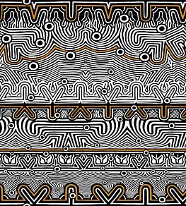 Nouvelle Vague Wallpaper by Jean Paul Gaultier Cuivre