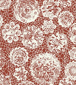 Punto Madama Wallpaper by Jean Paul Gaultier Brique