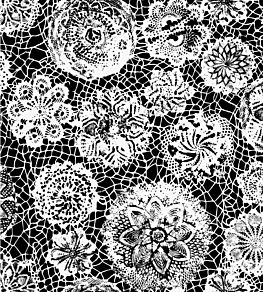 Punto Madama Wallpaper by Jean Paul Gaultier Noir