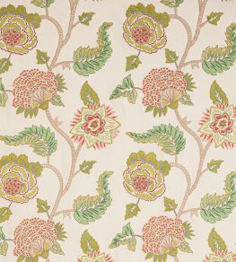 Jessamine Fabric by Colefax and Fowler Pink/Leaf
