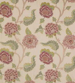 Jessamine Fabric by Colefax and Fowler Red/Green