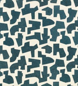 Jigsaw Fabric by Zinc Ocean