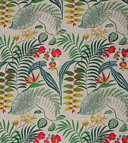 Heliconia Dreamin Fabric by Jim Thompson Tropical