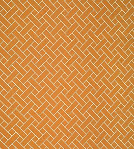 Lisboa Fabric by Jim Thompson No.9 Burnt Orange