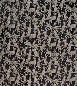 Cat's Pyjamas Fabric by Jim Thompson No.9 Charcoal