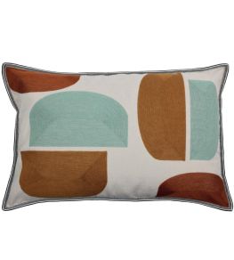 Jojoba Cushion by Casamance Celadon Ocre