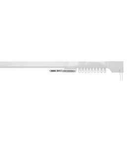 Superluxe PVC Corded Plastic Track, White White