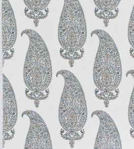 Josephine Fabric by Titley and Marr Aqua & Beige