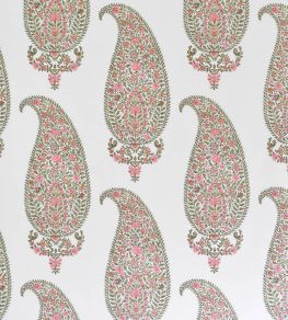 Josephine Fabric by Titley and Marr Green & Rose