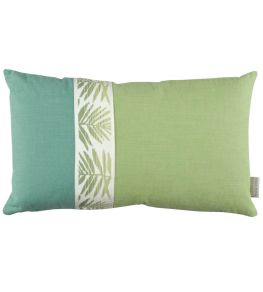 Jungle Jumble Braid Cushion 30 x 50cm by Villa Nova Green