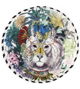 Jungle King Cushion Ø 45cm by Christian Lacroix Opiat
