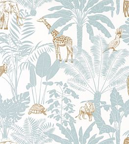 Jungle Trip Wallpaper by Caselio Ocre