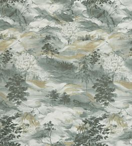 Pirin Fabric by Kai Eucalyptus
