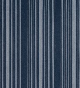 Kaia Stripe Fabric by Thibaut Marine