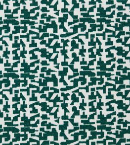 Kaleia Fabric by Clarke & Clarke Forest