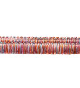 Kaleidoscope Brush Fringe Trimming by Samuel & Sons Fiesta