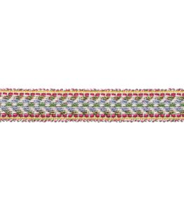 Kaleidoscope Chevron Braid Trimming by Samuel & Sons Garland