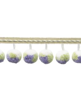 Kaleidoscope Pom Pom Fringe Trimming by Samuel & Sons Angelica