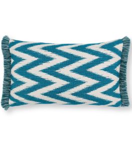 Kamali Outdoor Cushion 30 x 50cm by Romo Peking Blue