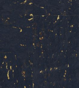 Kanoko Cork Wallpaper by Osborne & Little Indigo
