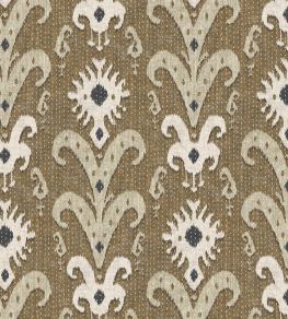 Kanthakat Fabric by Lewis & Wood Black Bronze