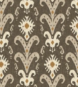 Kanthakat Fabric by Lewis & Wood Dark Ginger