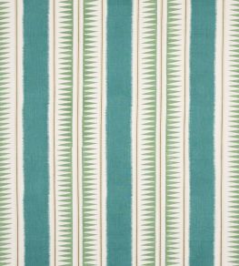 Kasper Fabric by Jane Churchill Teal/Aqua