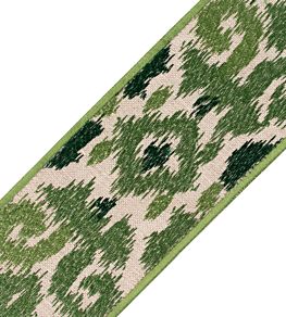 Kauai Embroidered Border Trimming by Samuel & Sons Kelp