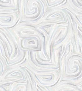 Kawakubo Wallpaper by Cole & Son Lavender & Soft Mint