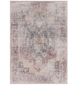 Kaya Lila Rug by Asiatic Red