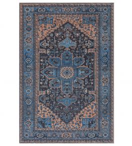 Kaya Niki Rug by Asiatic Orange