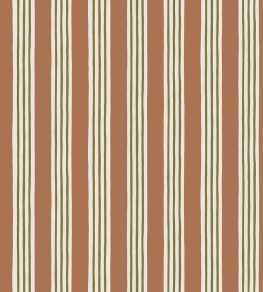 Kemble Stripe Wallpaper by Josephine Munsey Trixie, Sunday Clay and Quartz