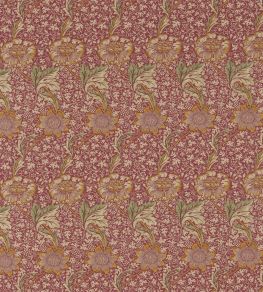 Kennet Fabric by Morris & co Raspberry/Yellow