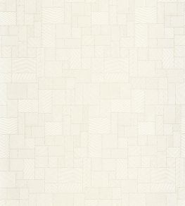 Kensai Wallpaper by Casadeco Blanc Polaire