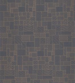 Kensai Wallpaper by Casadeco Bleu Encre