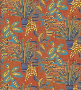 Kentis Wallpaper by Jannelli&Volpi Orange/Blue
