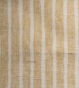 Kerala Stripe Fabric by Titley and Marr Yellow Ochre