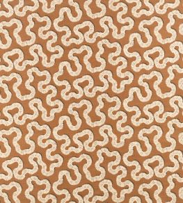 Kezia Fabric by Romo Copper