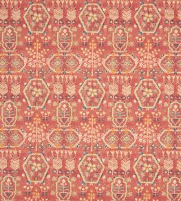 Kilver Fabric by Jane Churchill Red