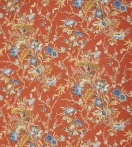 Kinabalu Fabric by Jim Thompson Lacquer Red