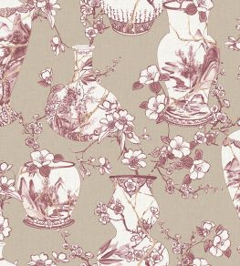 Kintsugi Pot Wallpaper by Jannelli&Volpi Pink