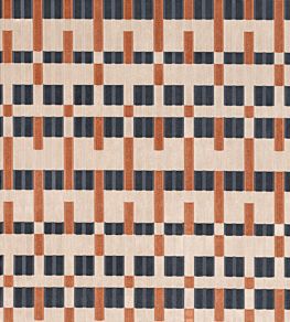 Northern Fabric by Kirkby Design Burnt Orange