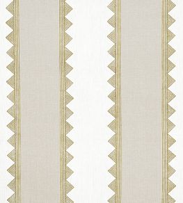 Kismet Stripe Fabric by Thibaut Camel