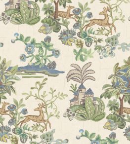 Knight's Tale Wallpaper by GP & J Baker Sage/Blue