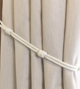 Knotted Tie Back Trimming by Villa Nova Chalk