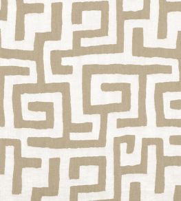 Kuba Cay Fabric by Zinc Moonbeam