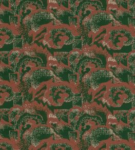 Kupka Fabric by Nobilis Vert Emeraude