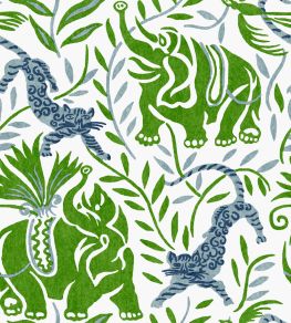 La Jungle Vinyl Wallpaper by Christopher Farr Cloth Fern
