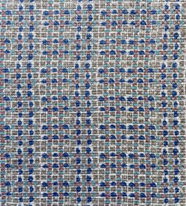Labyrinth Fabric by Juliet Travers Blue